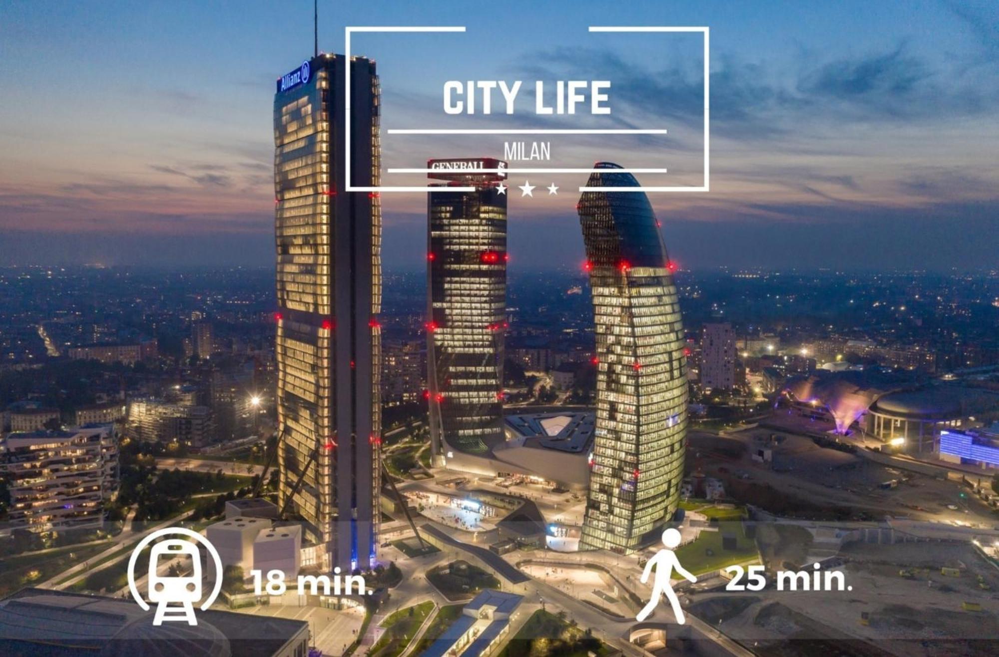 Stylish & Cozy Loft Near City Life - Metro 50M Mailand Exterior foto